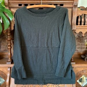 Women's Charter Club 100% Cashmere Dark Green Sweater size Small